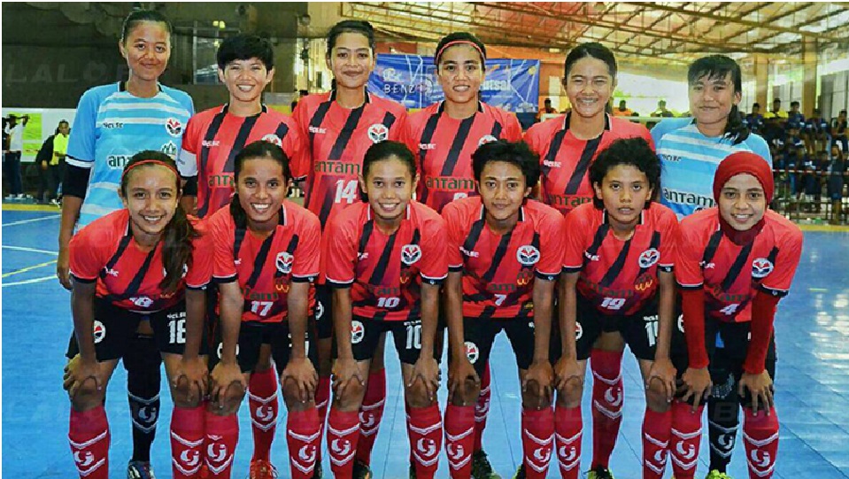 Skuad Tim Futsal Putri UPI terdiri atas: Risda Yulianti, Eni Desanti, Fitri Rosdiana, Diah Tri Lestari, Rizky Amaliah, Dwi Aprianti.