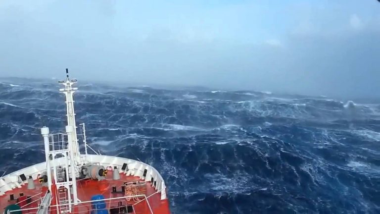 Crazy Ship in Massive Waves