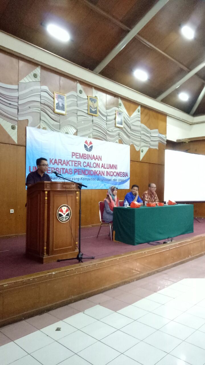 Alumni UPI Harus Memiliki Jiwa Berkompetitif, Berprestasi, dan Unggul.