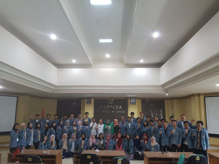 BAPPEDA Indramayu Terima 121 Mahasiswa KKN Tematik UPI Tahun 2018