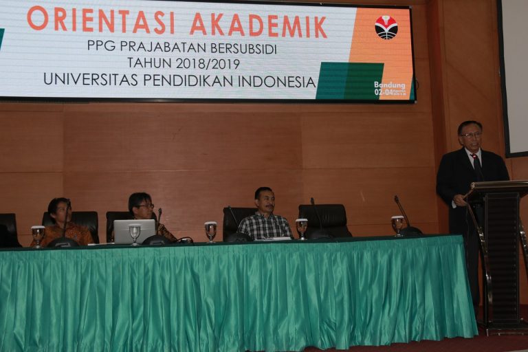 Prodi PPG SPs UPI Selenggarakan Orientasi Akademik Mahasiswa PPG Prajabatan Bersubsidi Tahun 2018/2019