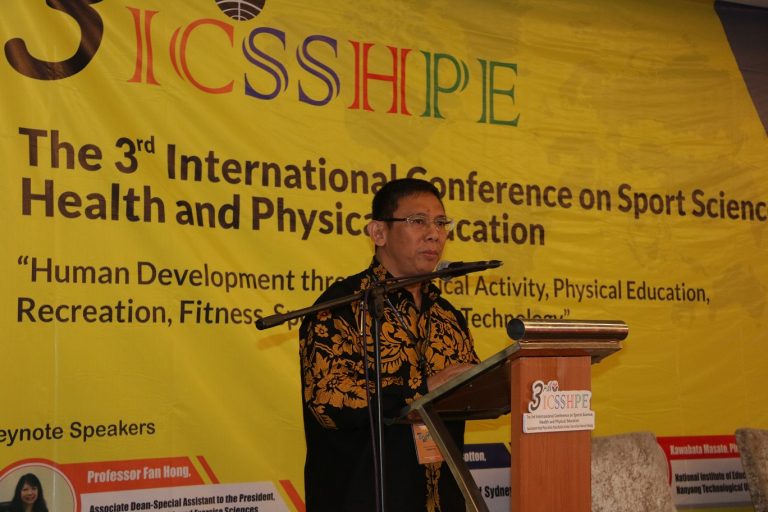 FPOK UPI Selenggarakan Konferensi Internasional ke-3 tentang Ilmu Olahraga dan Kesehatan dan Pendidikan Jasmani (3rd ICSSHPE)