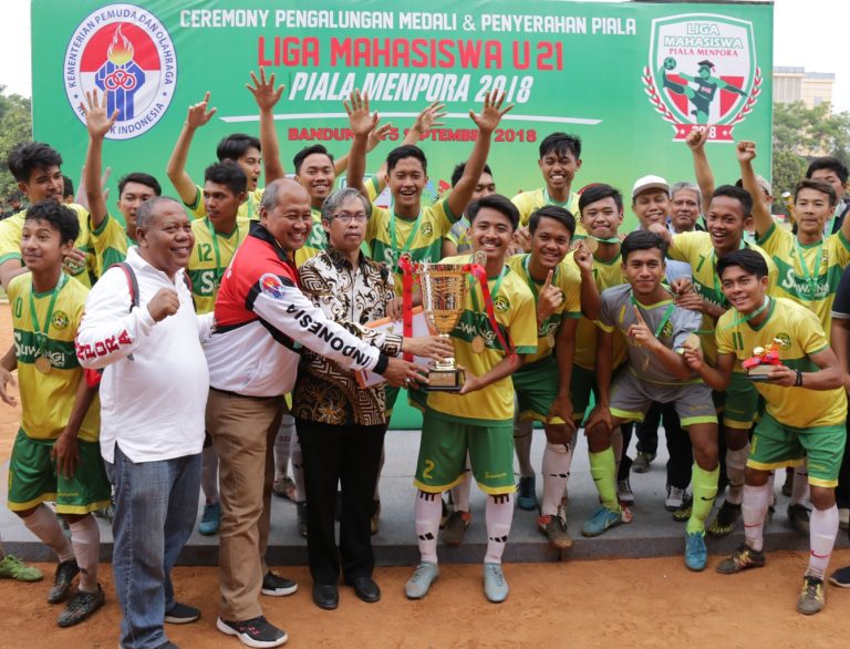 Sepakbola Liga Mahasiswa U-21 Piala Menpora : Ajang Pembinaan Karakter Mahasiswa