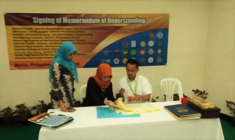Wakili UPI, Dosen UPI Tasikmalaya Tandatangani MoU di The 5^th ICCD in ASEAN