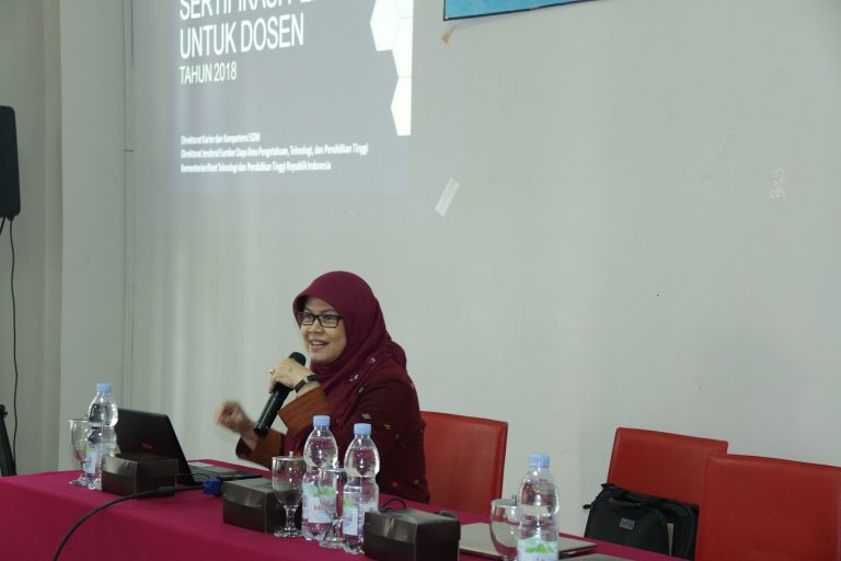 Penyamaan Persepsi Bagi Calon Asesor Sertifikasi Dosen