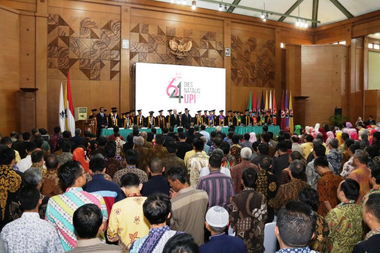 Rektor UPI : Dies Natalis ke-64 UPI Momentum untuk Merefleksi dan Evaluasi Kinerja