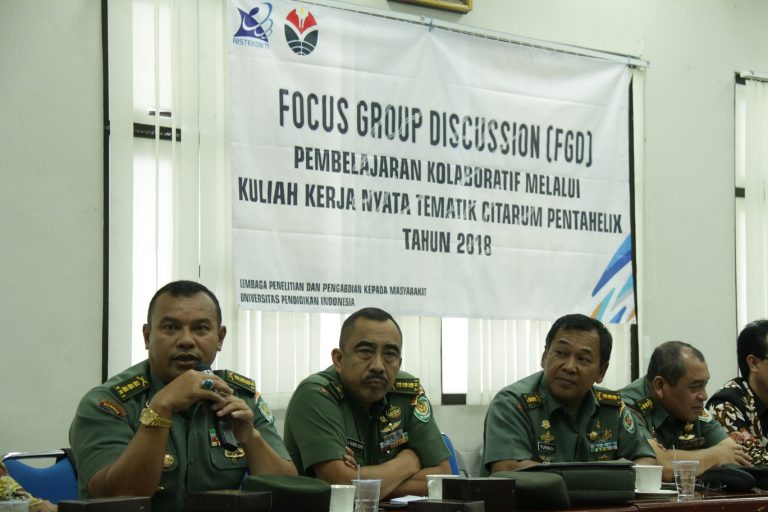 UPI Bahas KKN Tematik Citarum Harum Pentahelix