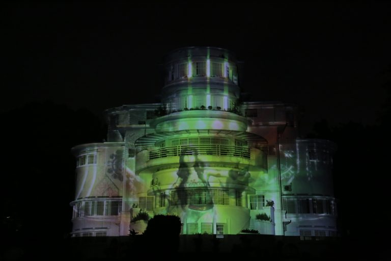 “Bandung Isola Media Art” Sajikan Video Mapping TRILOKA