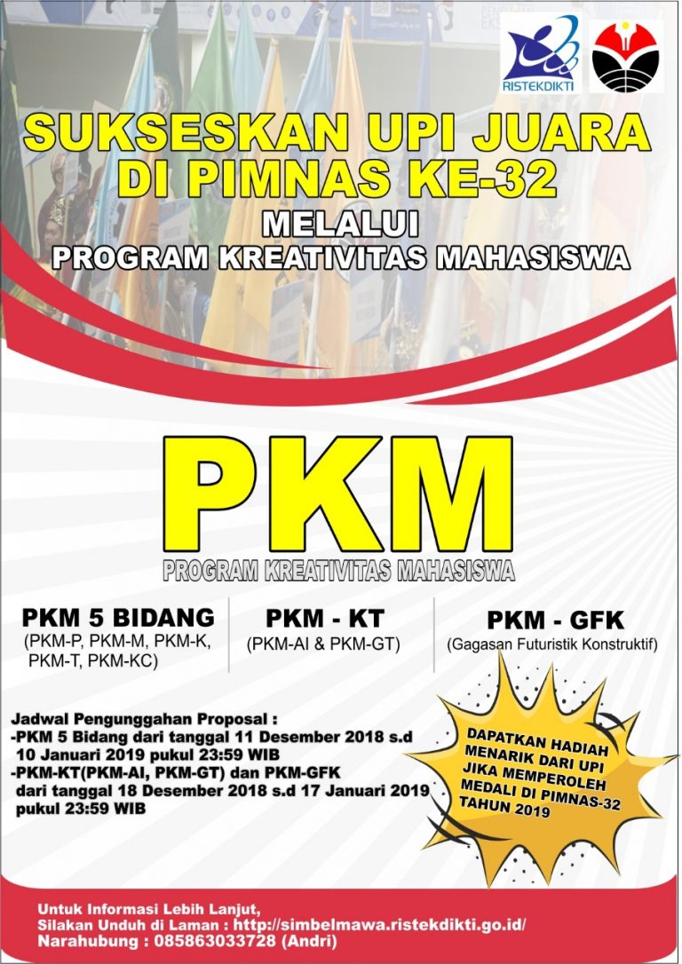 Sukseskan UPI Juara di PIMNAS Ke-32