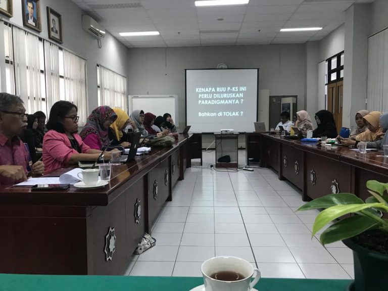 PKPWA LPPM UPI Diskusikan RUU Penghapusan Kekerasan Seksual