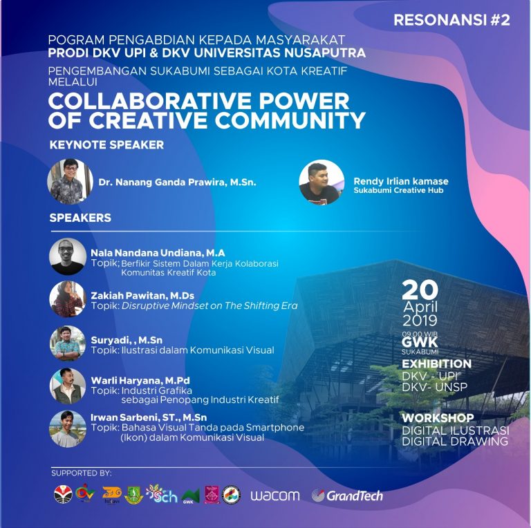 PKM DKV UPI Supports Sukabumi Being A Creative City