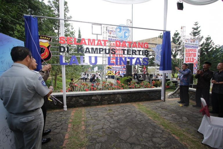 Polda Jabar Tetapkan UPI Sebagai Kampus Tertib Lalu Lintas