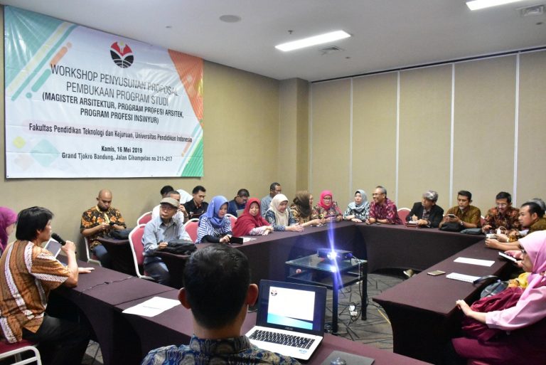 FPTK UPI Gelar Workshop Penyusunan Proposal Pembukaan Progam Studi