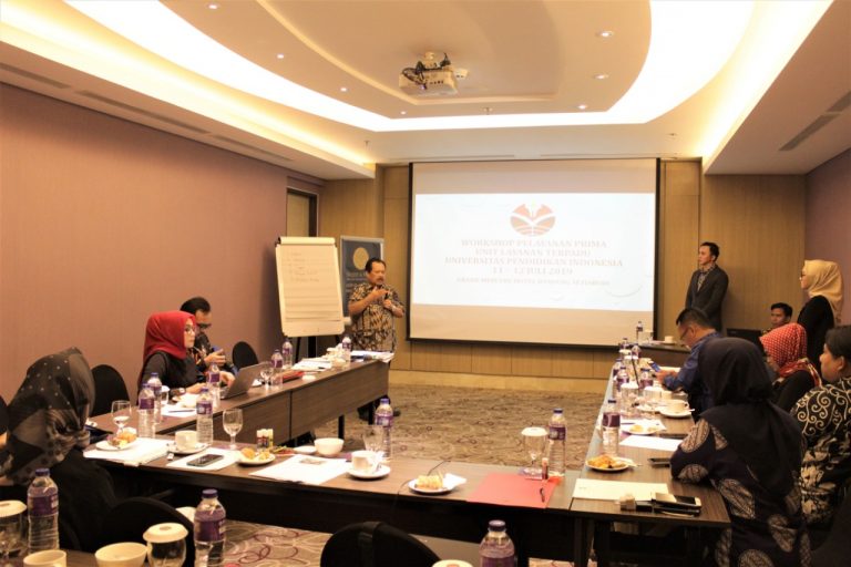 ULT dan PPID UPI Gelar Workshop Layanan Prima