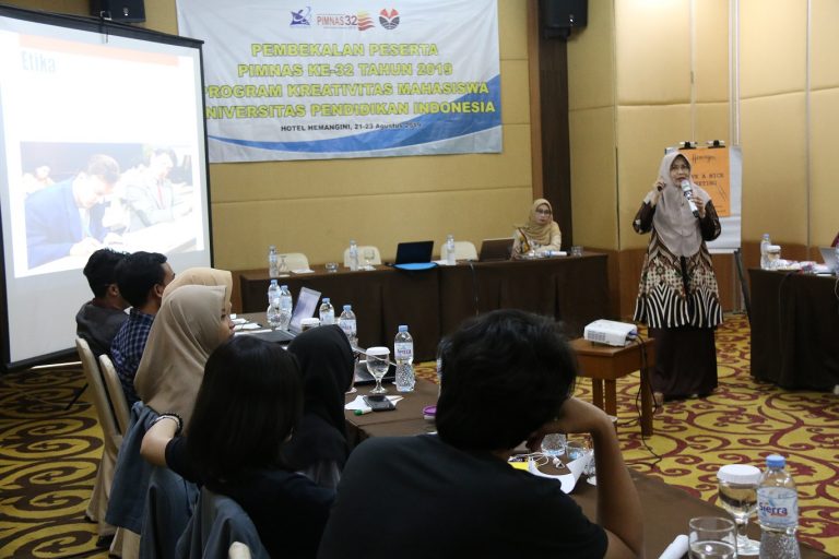 Mahasiswa UPI Peserta Pimnas 2019 Harus Kuasai Public Speaking, Kepribadian dan Etika