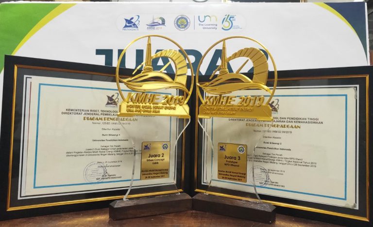 Tim Bumi Siliwangi Kompetitif UPI Sabet Dua Gelar Juara Nasional KMHE 2019