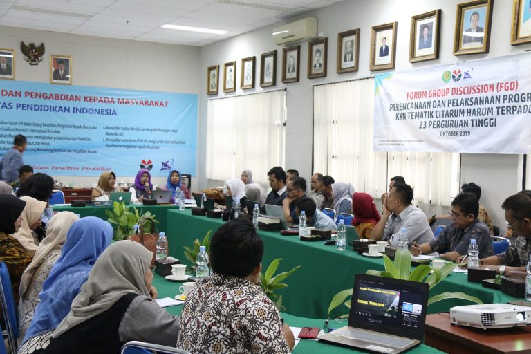 UPI Bersama 22 Perguruan Tinggi di Jawa Barat dan DKI Jakarta Bahu Membahu Tuntaskan Masalah Citarum