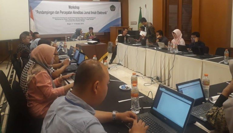 3 PENGELOLA JURNAL DI LINGKUNGAN UPI IKUTI WORKSHOP PERCEPATAN AKREDITAS JURNAL