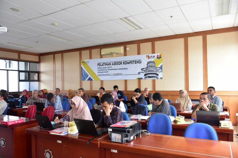LSP P1 UPI selenggarakan Pelatihan Asesor Kompetensi