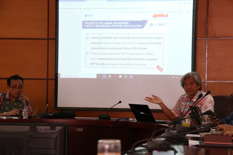 Dr. rer. nat. Asep: Jangan Menunda Daftar untuk Mendapatkan Akun LTMPT