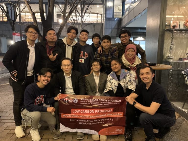 Mahasiswa Prodi Manajemen FPEB UPI  Ikuti Low Carbon Exchange Program 2020