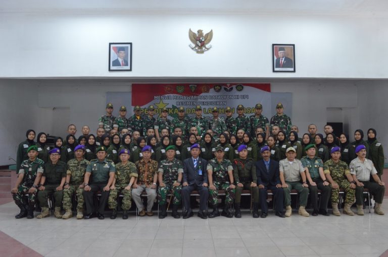DIKLATSARMIL MENWA BATALYON XI, PEMBENTUK KADER BELA NEGARA
