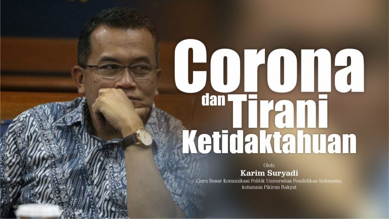 Corona dan Tirani Ketidaktahuan