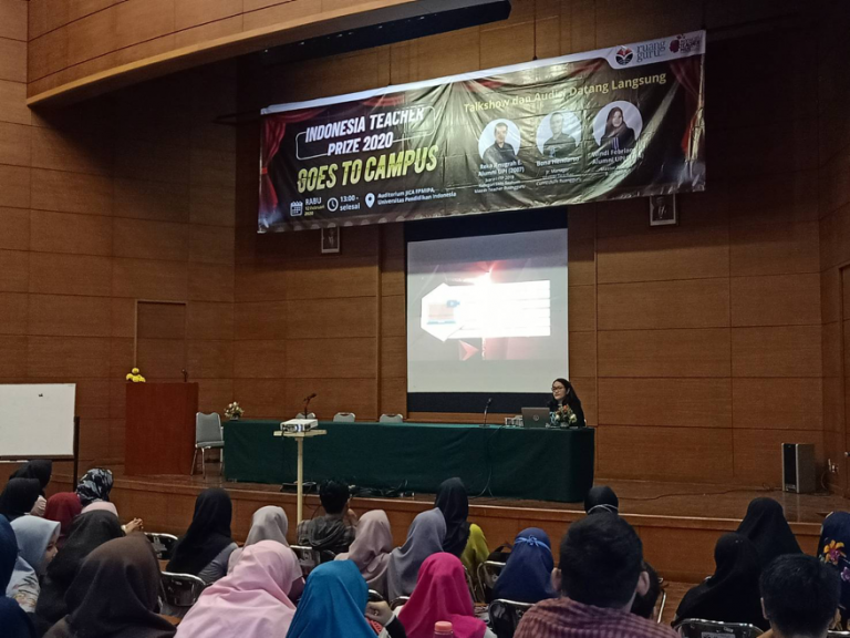 Ruang Guru Sosialisasikan Indonesia Teacher Prize 2020 di Kampus UPI