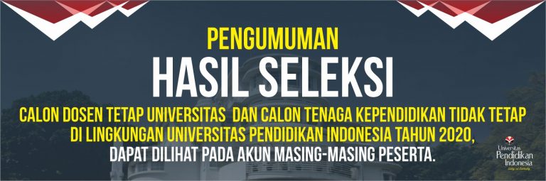 Pengumuman Hasil Seleksi
