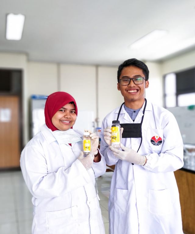 UPI Care of COVID-19 By Producing Hand Sanitizers