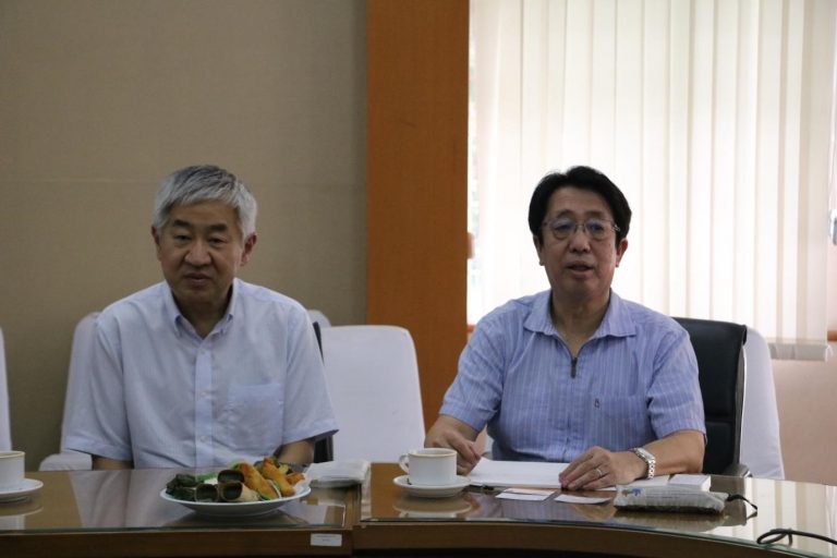 Two Guests from Osaka University Japan Visits UPI