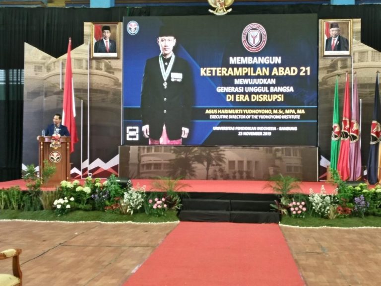 One Inspiring Day with Agus Harimurti Yudhoyono in Public Lecture Bidikmisi UPI