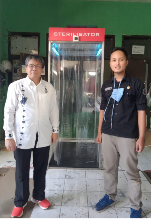 Sterilisator Bilik Disinfektan Pencegahan COVID-19 Produk Kompor UPI