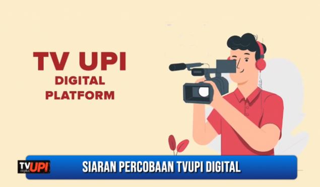 UPI Luncurkan TV Berbasis Digital dan Live Campus Journalist