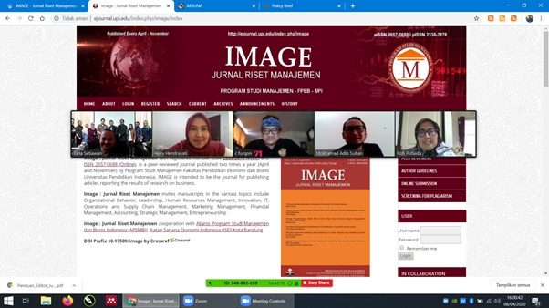 Prodi Manajemen FPEB Ajukan Akreditasi Jurnal Nasional untuk Jurnal IMAGE
