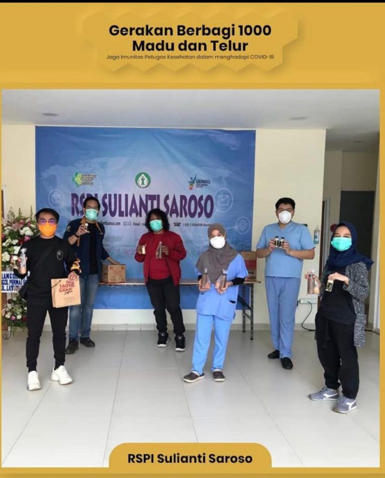 BEM KEMA FPEB MENGGELAR GERAKAN 1000 MADU & TELUR