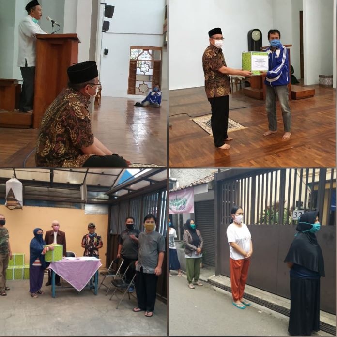 UPI Salurkan 500 Paket Ramadan ke Warga Sekitar Al-Furqon