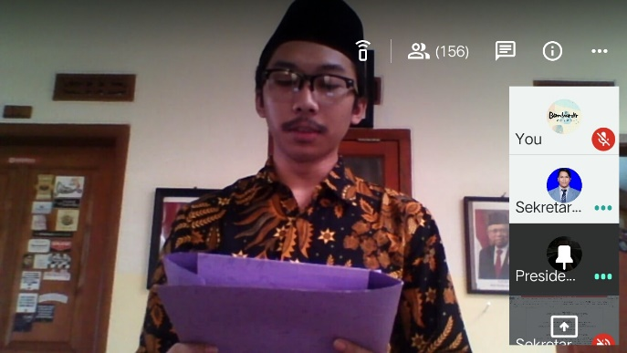 PELANTIKAN PENGURUS BESA DI TENGAH PANDEMIK COVID-19