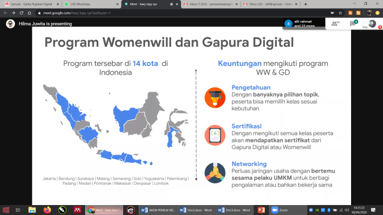 Sambut Hardiknas FPEB dan Google Luncurkan Platform Gapura Digital