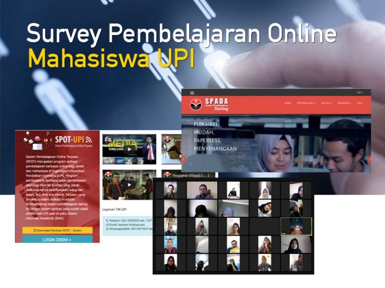 UPI Lakukan Survei Pembelajaran Daring pada Masa WFH Covid -19