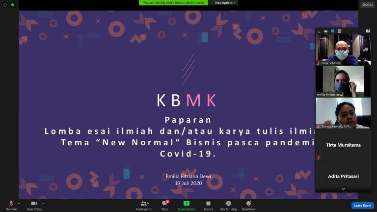UPI SUKSESKAN KOMPETISI BISNIS DAN MANAJEMEN KEUANGAN TAHUN 2020