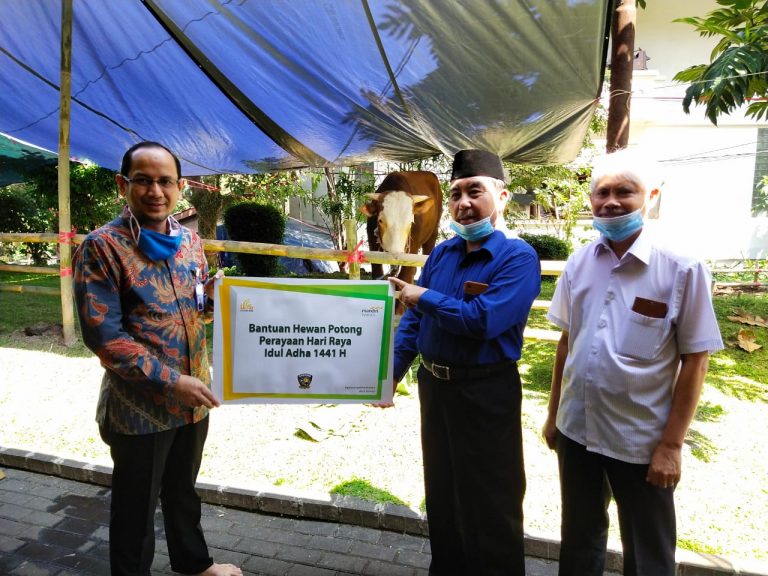 UPI Terima Hewan Qurban dari Bank Mandiri Syariah