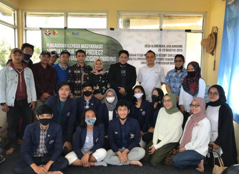 Dosen Prodi Manajemen Resort & Leisure Kenalkan Virtual Tour 360 dalam pada Masyarakat