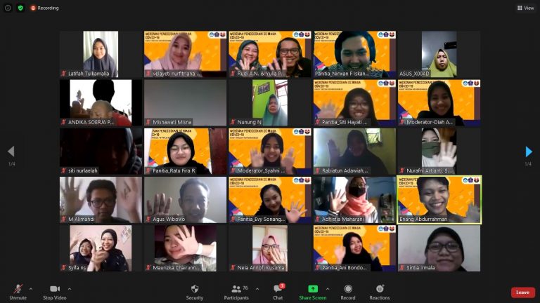 Webinar Pendidikan KKNT, Bikin Peserta Ketagihan