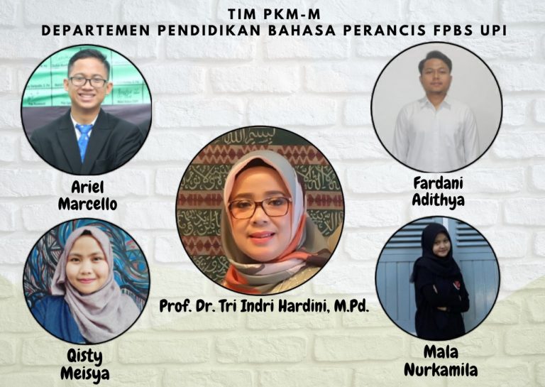 Tim PKM-M Pendidikan Bahasa Perancis FPBS Membuat Arisan Baca Indung untuk Berantas Buta Aksara