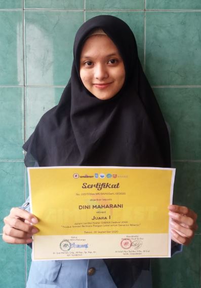 Mahasiswa Prodi Pendidikan Tata Boga Juarai Lomba Poster Gimikafest 2020