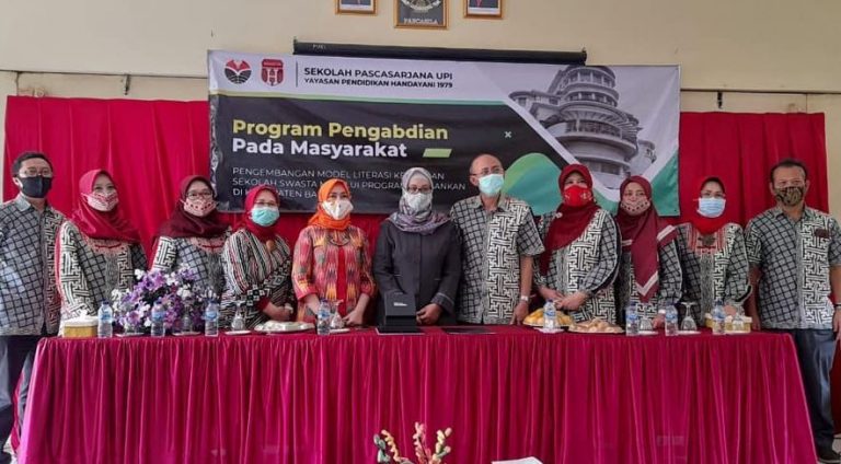 SPS UPI Kembangkan Kerja Sama dengan Yayasan Pendidikan Handayani 1979 Kab. Bandung Melalui Pengabdian