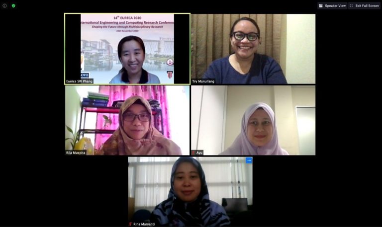 Tryastuti Irawati Belliny Manullang Raih The Best External Paper Presenter International Engineering Research Conference (14th EURECA)