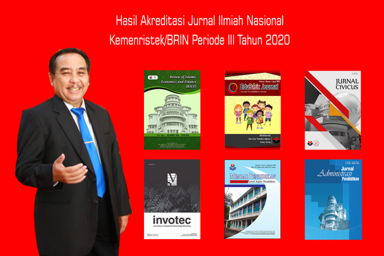 UPI Raih Akreditasi Jurnal Nasional Periode III Kemenristek/BRIN