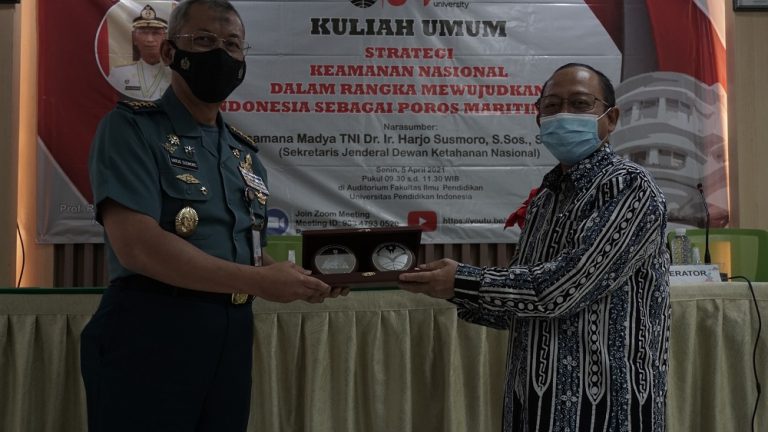UPI dan Dewan Ketahanan Nasional Selenggarakan Kuliah Umum  Strategi Keamanan Nasional